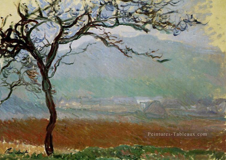 Paysage à Giverny Claude Monet Peintures à l'huile